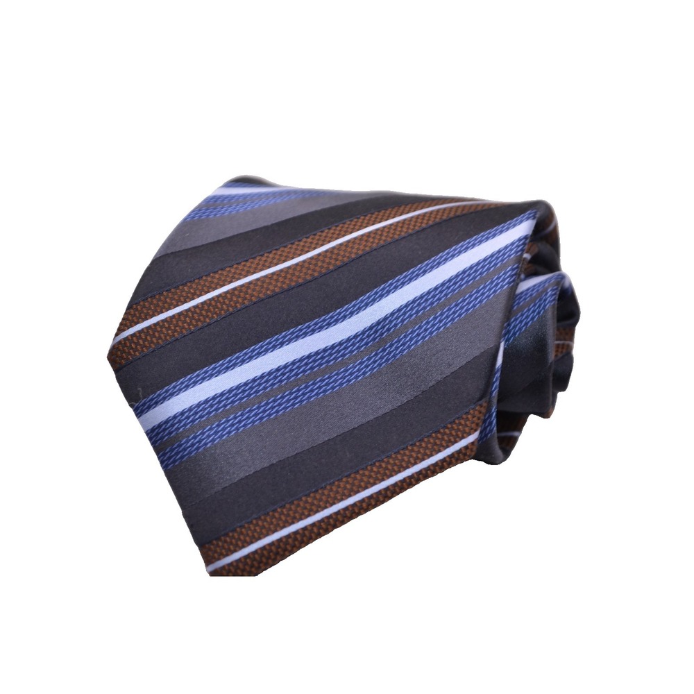 Ermenegildo Zegna Men's Tie 100% Silk Striped Designer